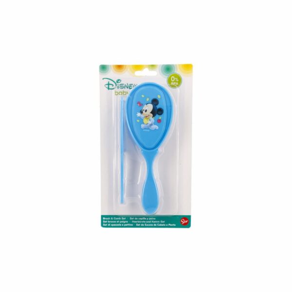 Set De Cepillo Y Peinilla Mickey Minnie BABYS X 2 Uds