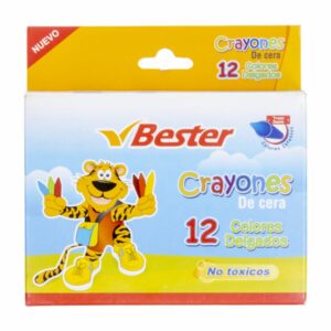 Crayones De Colores BESTER X12 Uds
