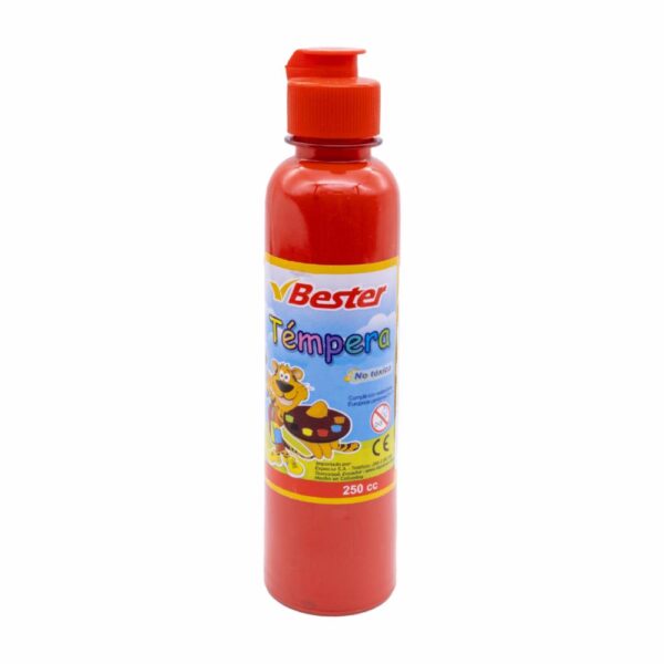 Tempera Roja BESTER 250Ml