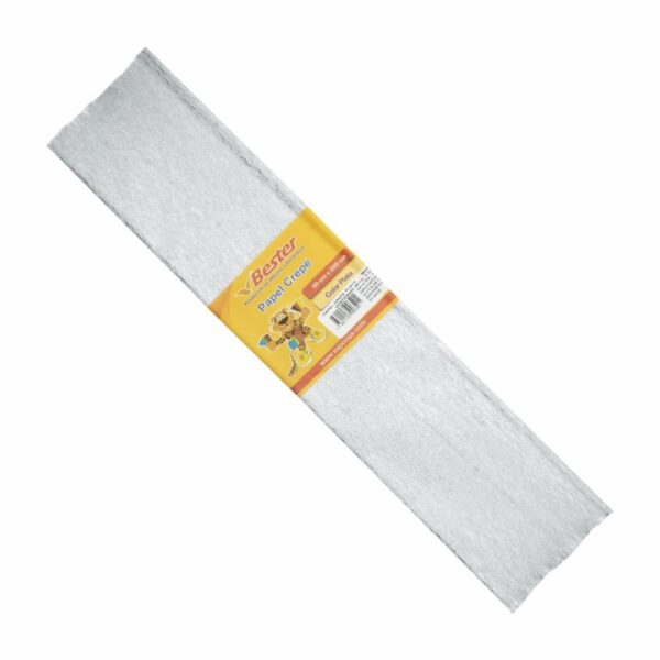Papel Crepé Plateado En Pliego BESTER Mediano