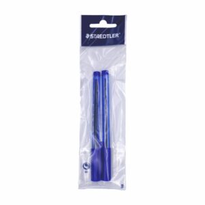 Bolígrafos Ball Azul Fino Triangular STAEDTLER 1x2 Unidades