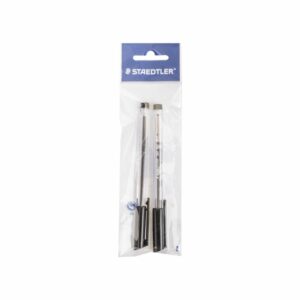 Bolígrafos Ball Negro Fino Triangular STAEDTLER X2 Uds