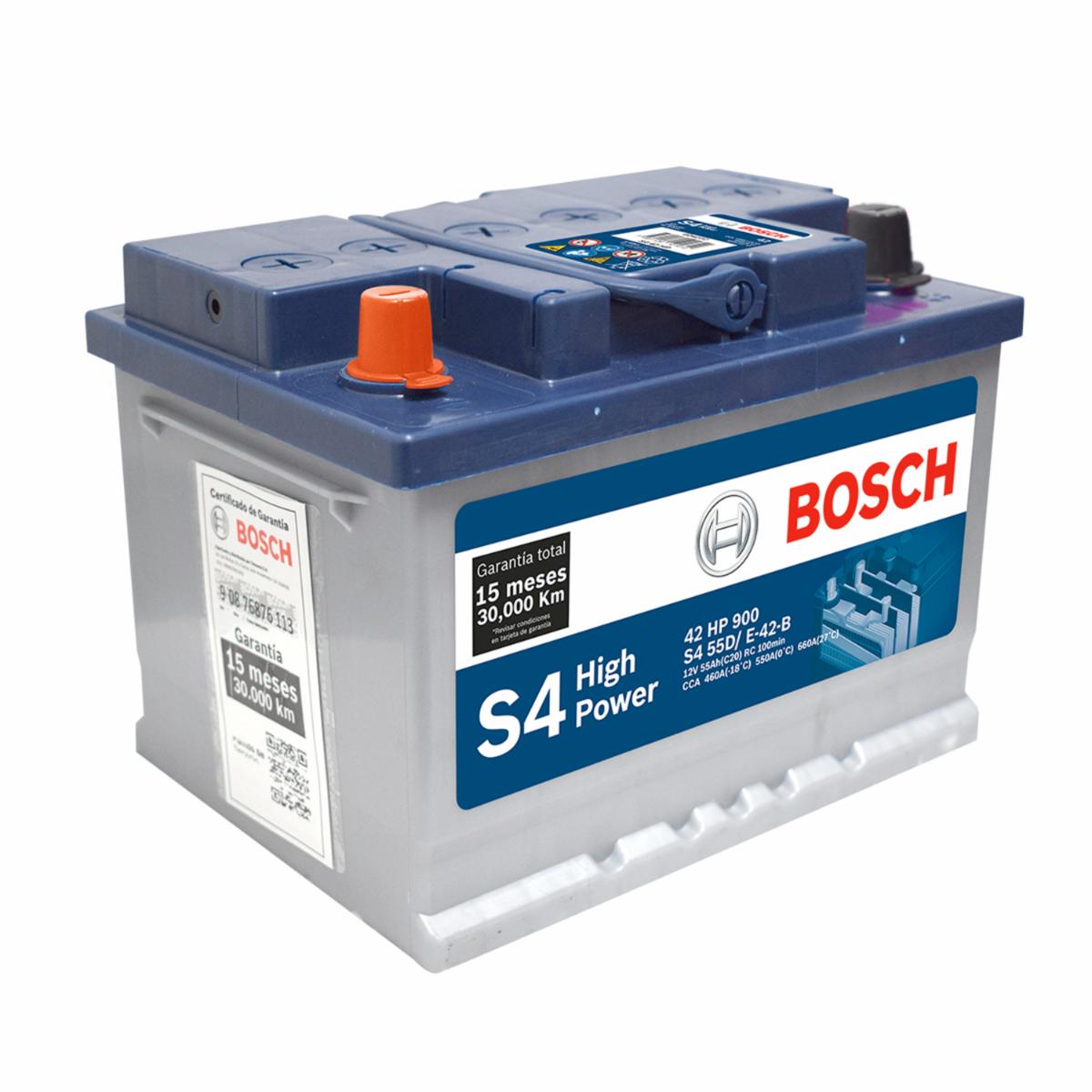 Batería Para Auto High Power S4 BOSCH 12 V