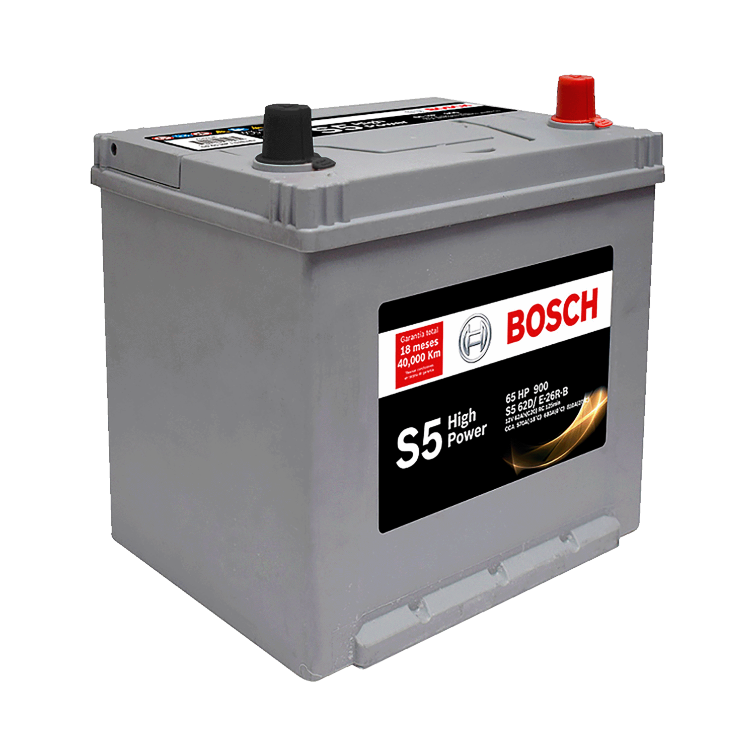 Batería Para Auto High Power S5 BOSCH 65 HP