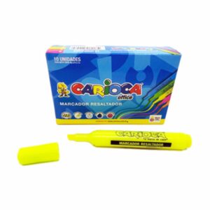 Marcador Resaltador Amarillo CARIOCA Unidad