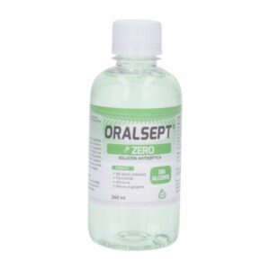 Ejuague Bucal Zero Solucion Antiseptica ORALSEPT 240 Ml