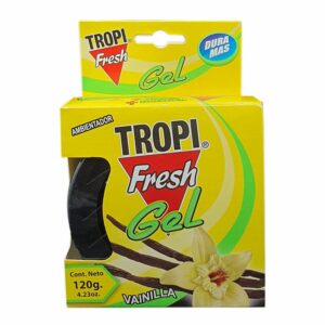 Ambiental Para Auto De Gel Aroma Vainilla TROPI FRESH 120 G