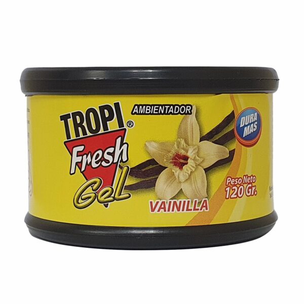 Ambiental Para Auto De Gel Aroma Vainilla TROPI FRESH 120 G - Imagen 2