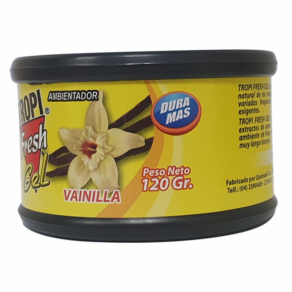 Ambiental Para Auto De Gel Aroma Vainilla TROPI FRESH 120 G - Imagen 6