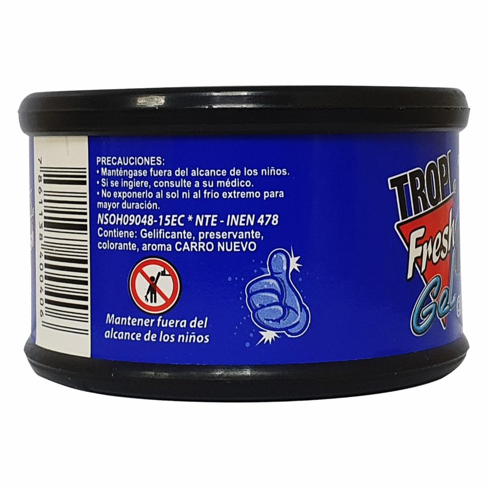 Ambiental Para Auto En Gel Aroma Carro Nuevo TROPI FRESH 120 G - Imagen 6