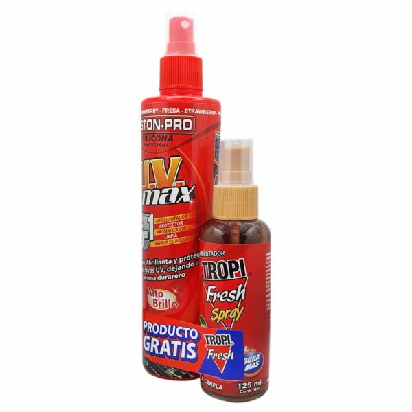 Silicona Automotriz Abrillantador Fragancia Fresa PISTON PRO 300 Ml - Imagen 2