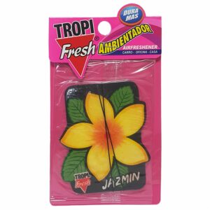 Ambiental Para Auto Con Colgador Aroma Jazmín TROPI FRESH 10 G