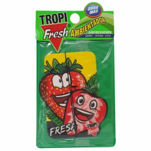Ambiental Para Auto Con Colgador Aroma Fresa TROPI FRESH 10 G