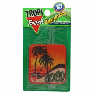 Ambiental Para Auto Con Colgador Aroma Coco TROPI FRESH 10 G