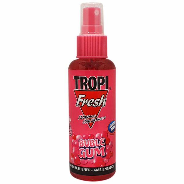 Ambiental Para Auto En Spray Aroma Chicle Fresa TROPI FRESH 120 Ml