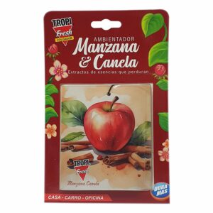 Ambiental Para Auto Aroma Manzana Y Canela TROPI FRESH 9 G