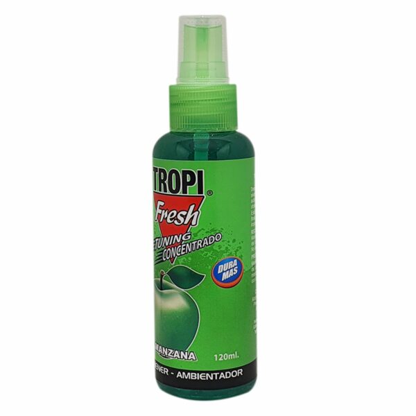 Ambiental Para Auto En Spray Aroma Manzana TROPI FRESH 120 Ml - Imagen 2