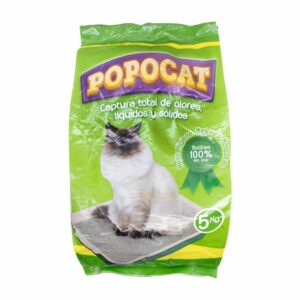 Arena Para Gatos Captura De Olores POPOCAT 5 Kg