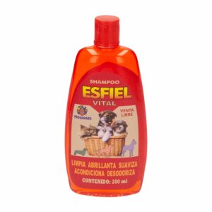 Shampoo Para Mascota Rojo ESFIEL VITAL 200 Ml