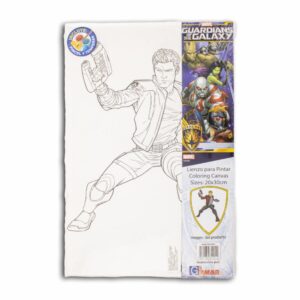 Lienzo Pre Impreso Diseño Star-Lord DISNEY 20X30CM