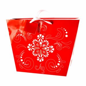 Funda De Regalo Roja VALENTINA Mediana