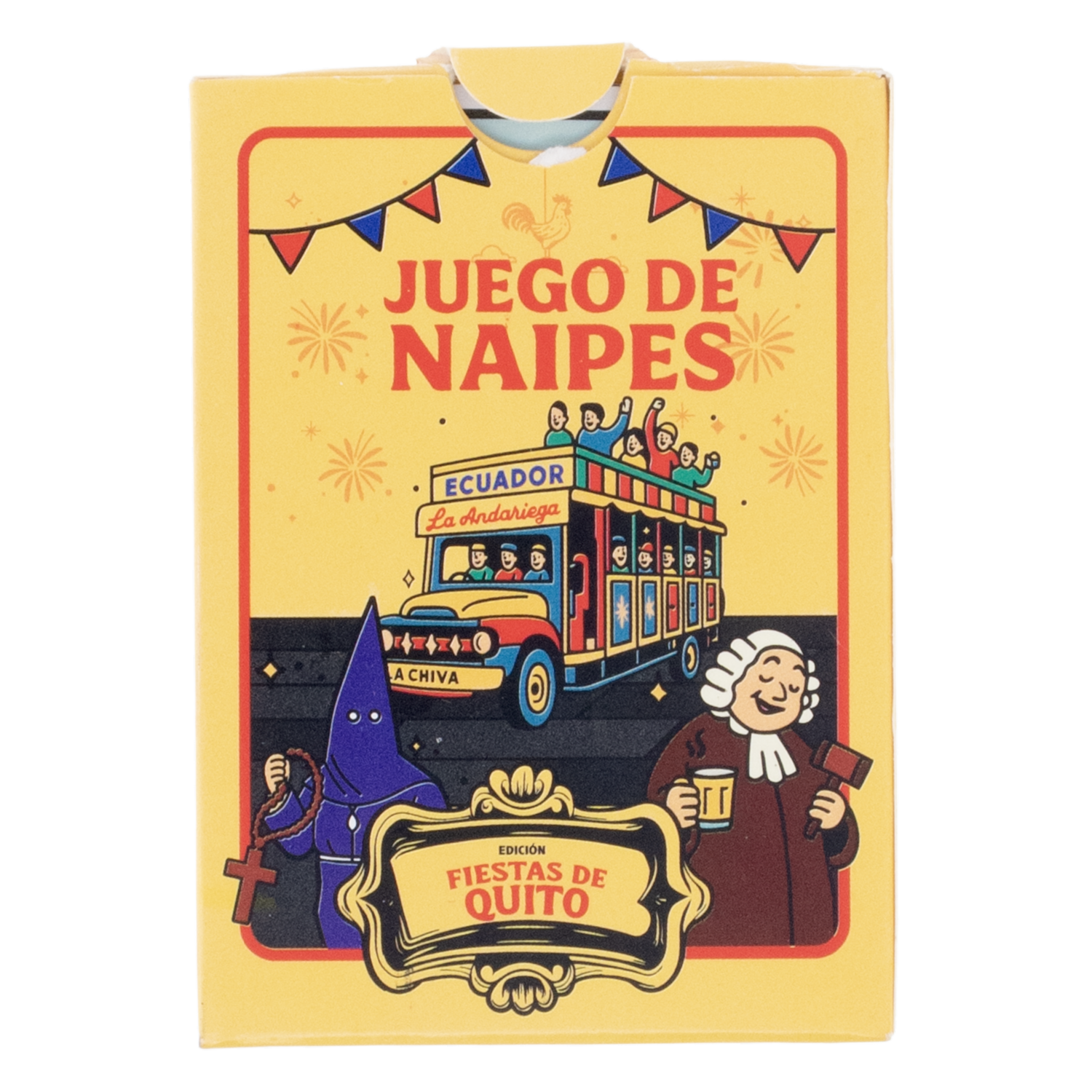 Naipe De Cartas Deluxe Edition Quito PAPELART Unidad