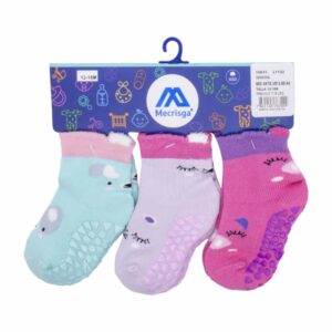 Medias Antideslizantes Arya Varios Colores MECRISGA 12 A 18 Meses