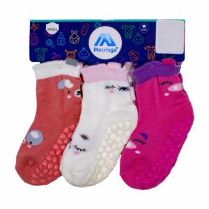 Medias Antideslizantes Arya Varios Colores MECRISGA 18 A 24 Meses