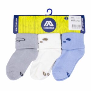 Medias Bambú Sin Costuras Ariel Varios Colores MECRISGA 12 A 18 Meses