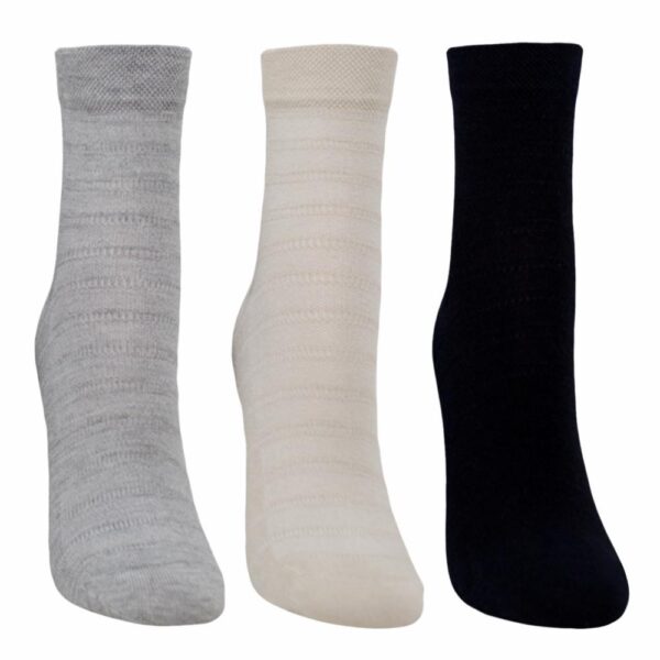 Medias Bambú Soquet Sin Costuras Varios Colores MECRISGA 8 Y 10