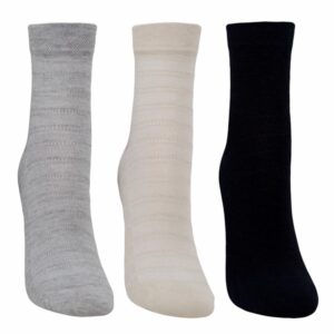 Medias Bambú Soquet Sin Costuras Varios Colores MECRISGA Talla 8-10