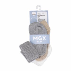 Medias Antideslizante Liso Pack X3 MGX BASIC