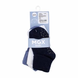 Medias Antideslizante Liso Pack X3 MGX BASIC