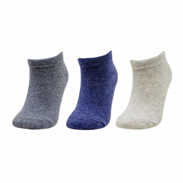 Medias Tobillera Liso Pack X3