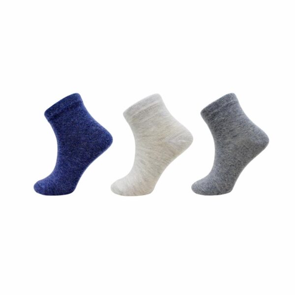Medias Tobillera Calza Lisa Pack X3 MGX BASIC - Imagen 2
