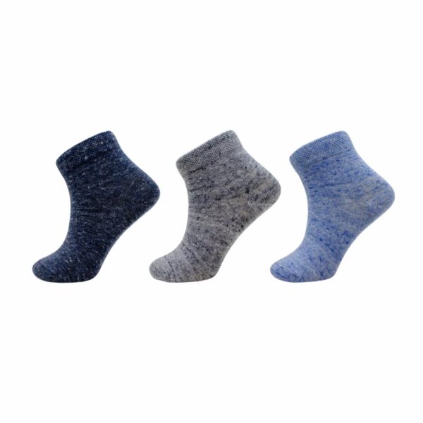 Medias Tobillera Calza Lisa Pack X3 MGX BASIC - Imagen 2
