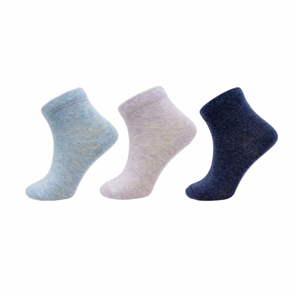 Medias Tobillera Calza Lisa Pack X3 MGX KIDS - Imagen 2