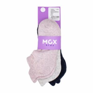 Medias Lengüeta En Tobillo Pack X3 MGX KIDS