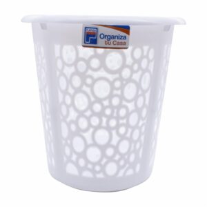 Papelero Calado Blanco PLAPASA 5,5 L