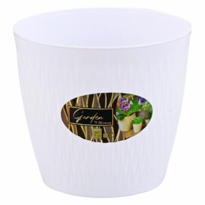 Macetero Garden 2 Blanco PLAPASA Unidad