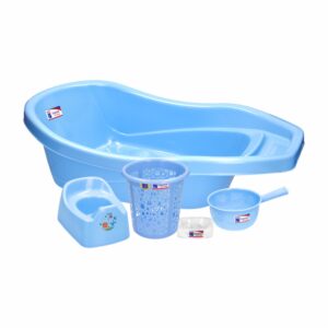 Set Bañera Bambini #1 Celeste PLAPASA 85X72Cm