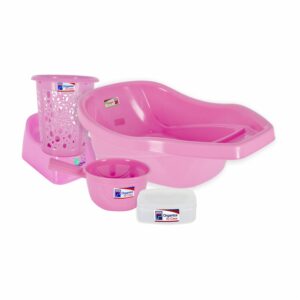 Set Bañera Bambini #1 Rosado PLAPASA 85X72Cm