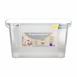 Organizador Móvil N2 Con Tapa Y Ruedas PLAPASA 26,5 X 35 X 48 CM