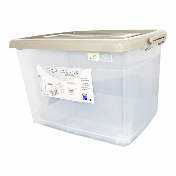 Organizador Móvil N4 Con Tapa Y Ruedas PLAPASA 41 X 49 X 66,5 CM