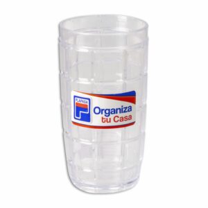 Vaso Plástico Labrado Cristal 354 Ml PLAPASA 554
