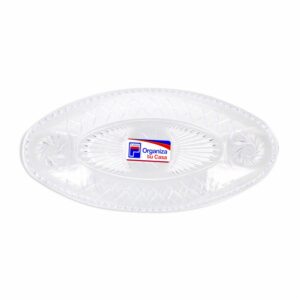 Bandeja Ovalada Cristal PLAPASA Unidad