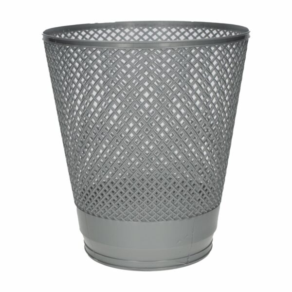 Papelero Rombo Plata PLAPASA Redondo