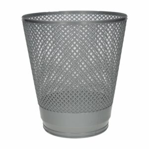 Papelero Rombo Plata PLAPASA Redondo