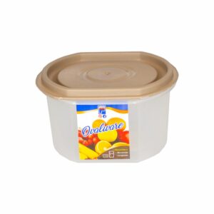 Ovalware Alto Con Tapa Taupe Velvet PLAPASA N2