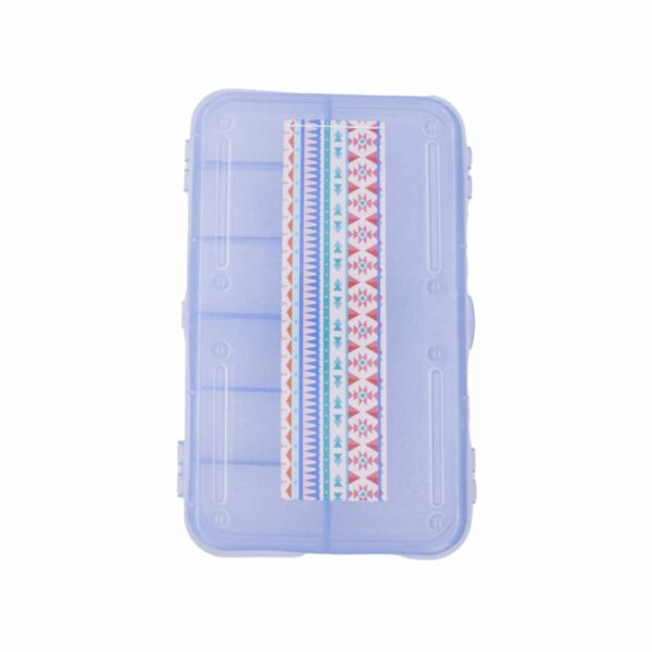Estuche Organizador Doble Lado Cinderella Escarchado PLAPASA 14Cm